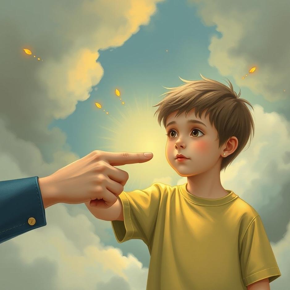 Dream : Giving a boy a coin in a dream