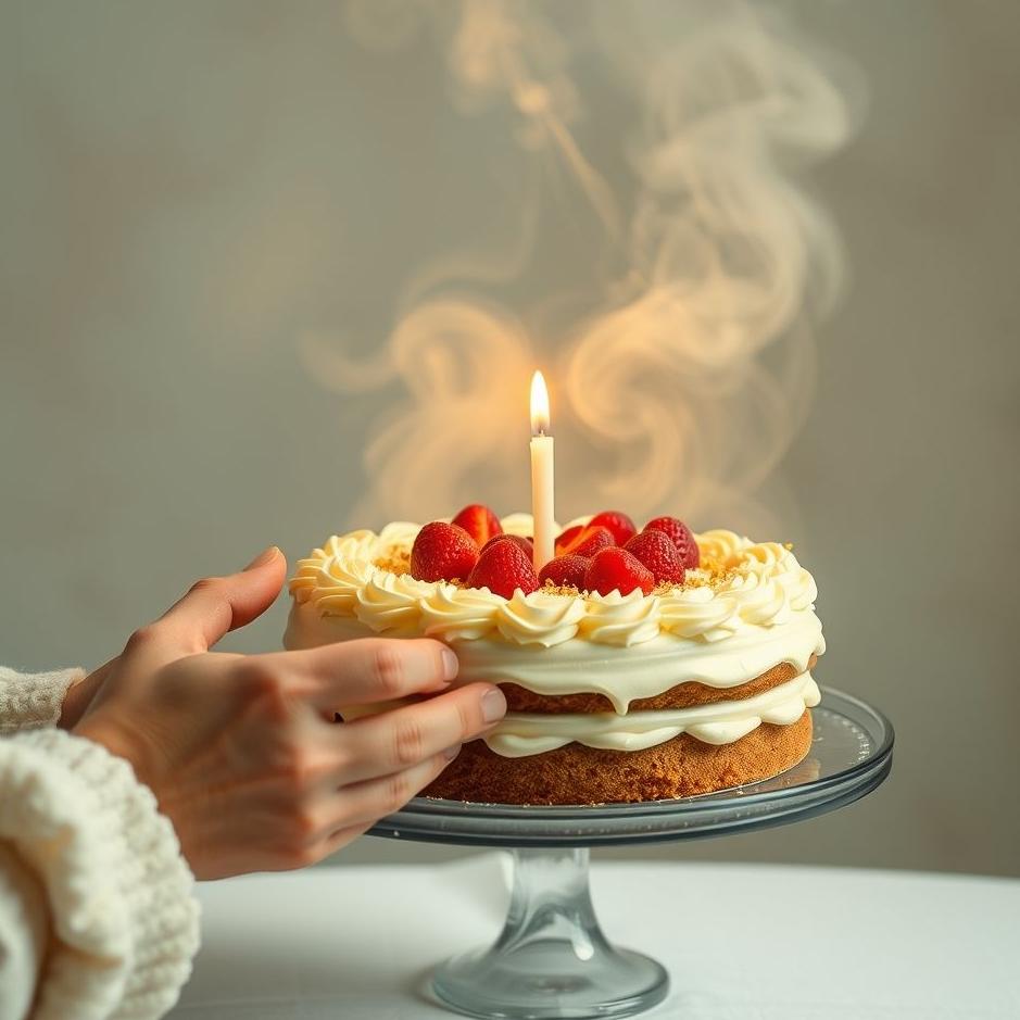 Dream : Giving a cake in a dream