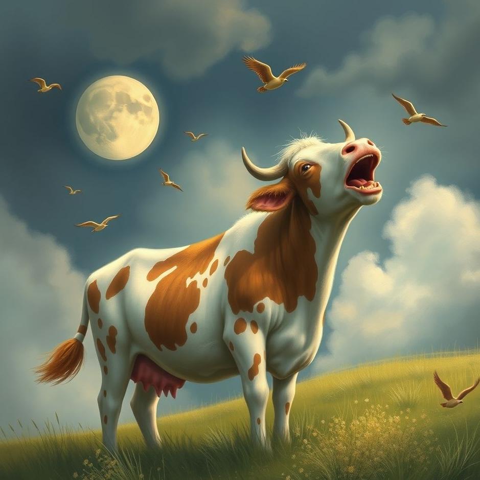 Dream : Giving a cow hoot in a dream