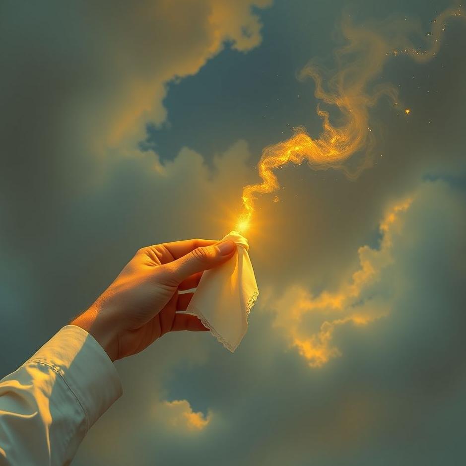 Dream : Giving a handkerchief in a dream