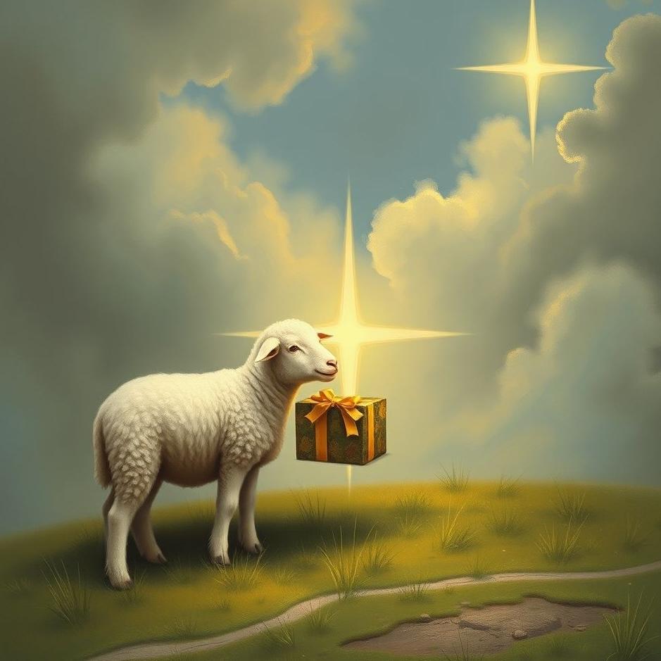 Dream : Giving a lamb as a gift in a dream