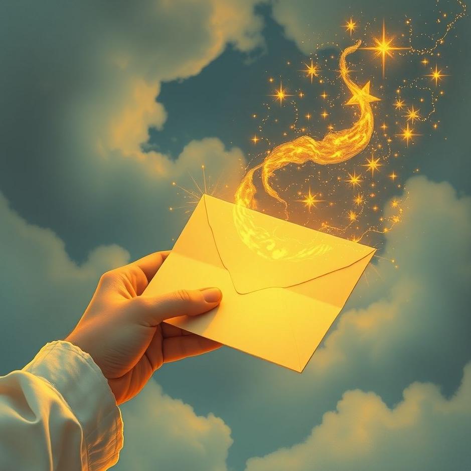 Dream : Giving a letter in a dream
