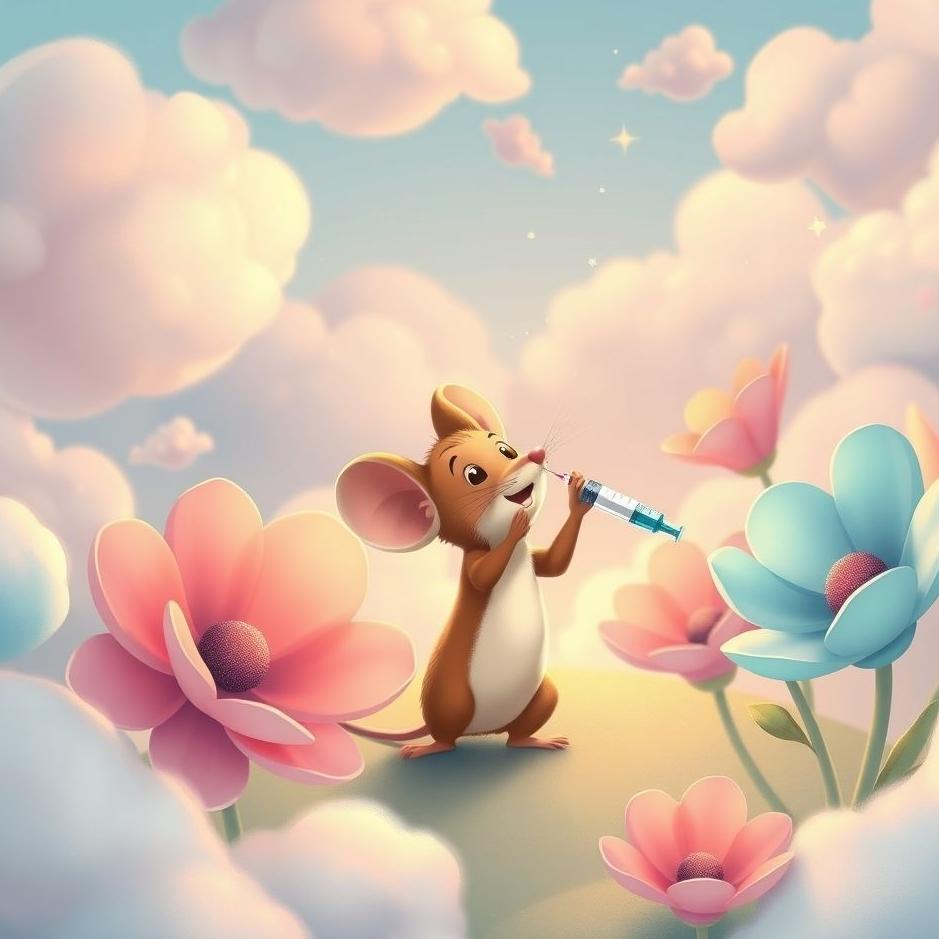 Dream : Giving a mouse a shot in a dream