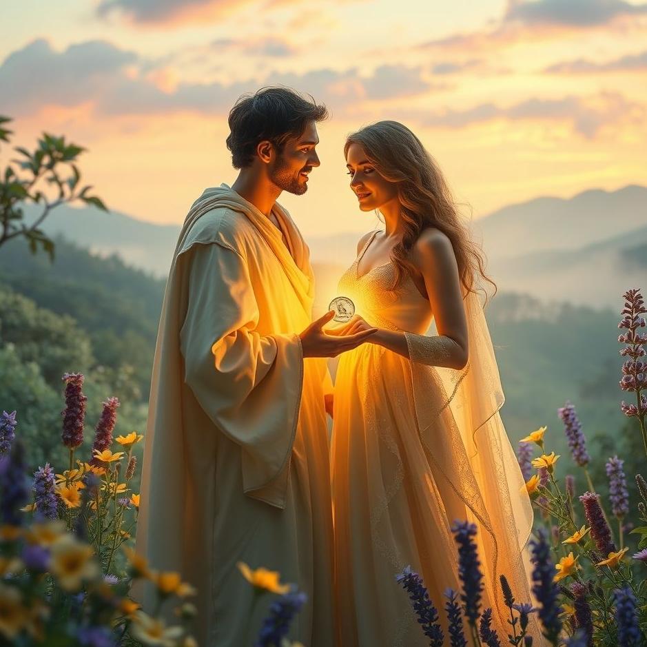 Dream : Giving a quarter of gold to your wife in a dream