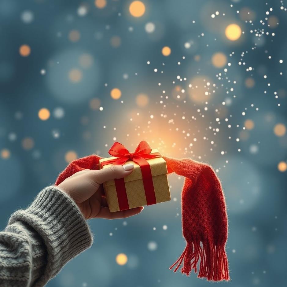 Dream : Giving a scarf as a gift in a dream