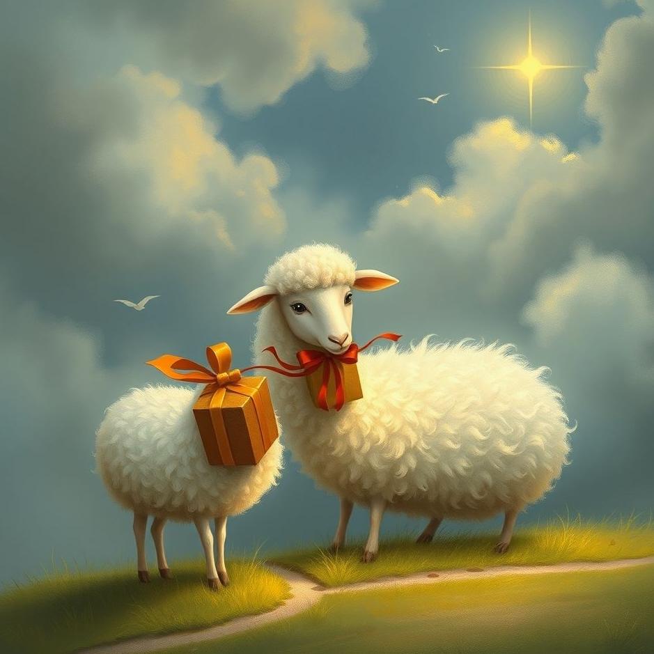 Dream : Giving a sheep as a gift in a dream