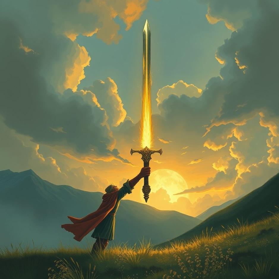 Dream : Giving a sword in a dream