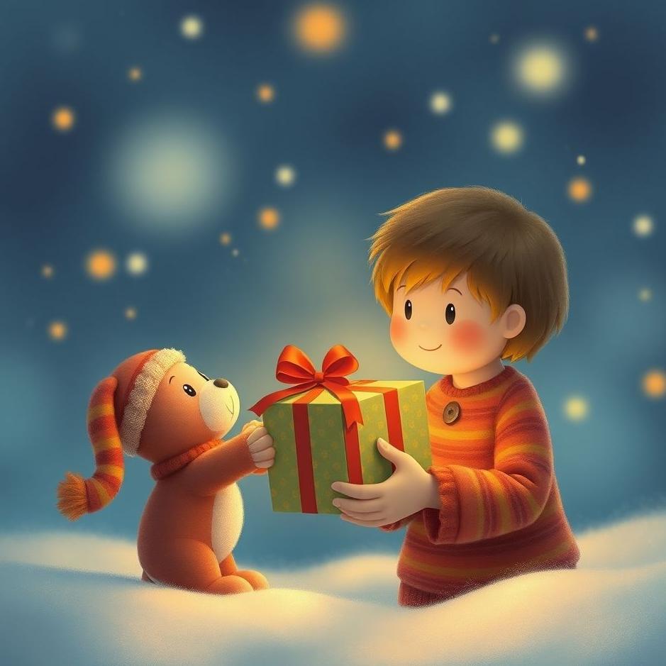 Dream : Giving a toy as a gift in a dream