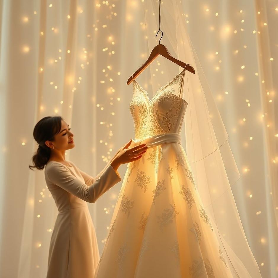 Dream : Giving a wedding dress as a gift in a dream
