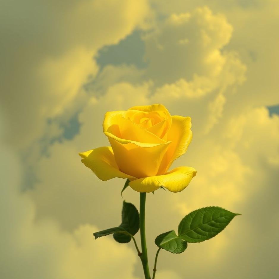 Dream : Giving a yellow rose in a dream