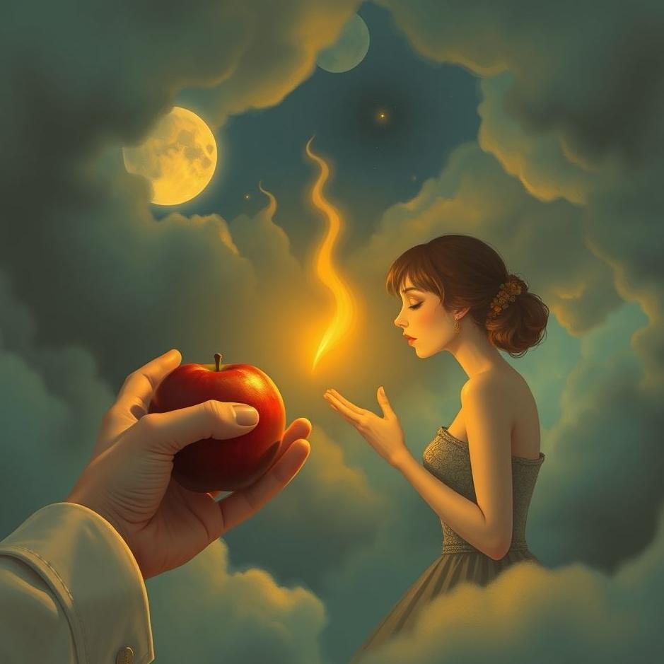 Dream : Giving an apple to an ex-lover in a dream