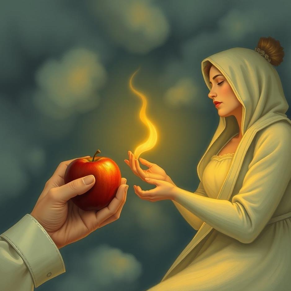Dream : Giving an apple to your spouse in a dream