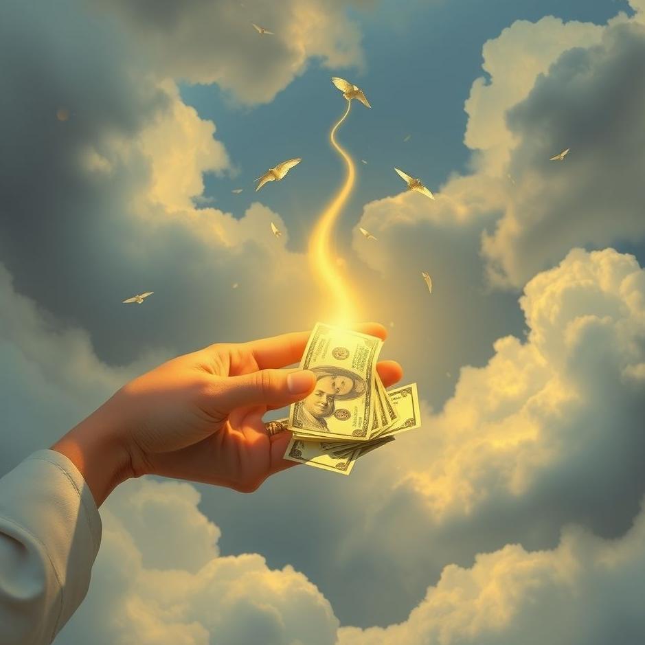 Dream : Giving and receiving money in a dream