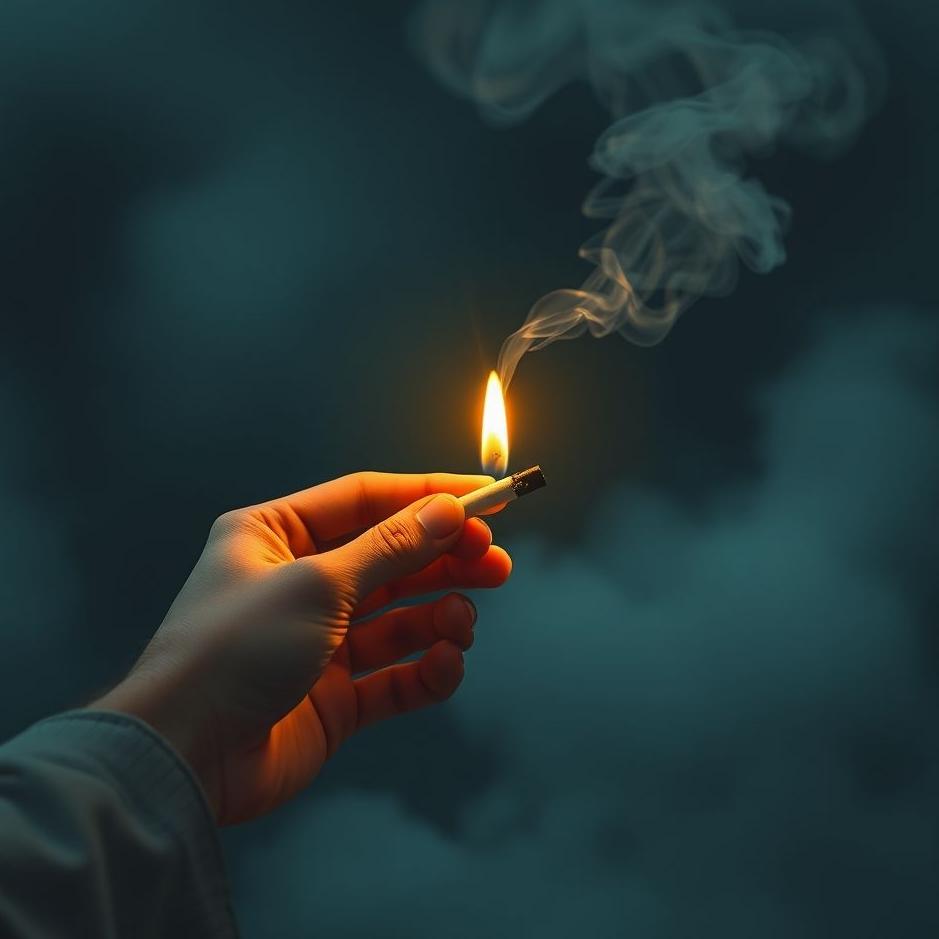 Dream : Giving away a cigarette in a dream