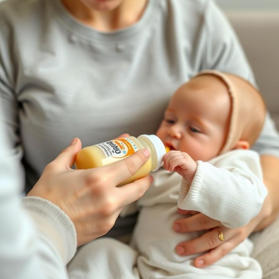 Dream Dictionary : Giving Baby Formula with a Bottle 