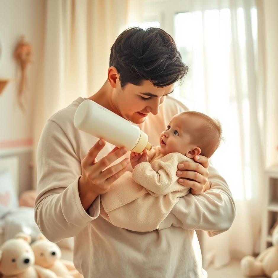 Dream Dictionary : Giving Baby Milk in a Bottle