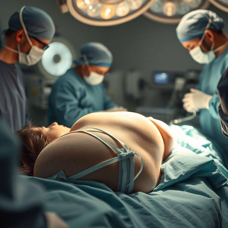 Dream : Giving birth by Caesarean section in your dream