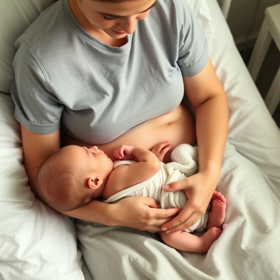 Dream : Giving birth to a boy and breastfeeding him