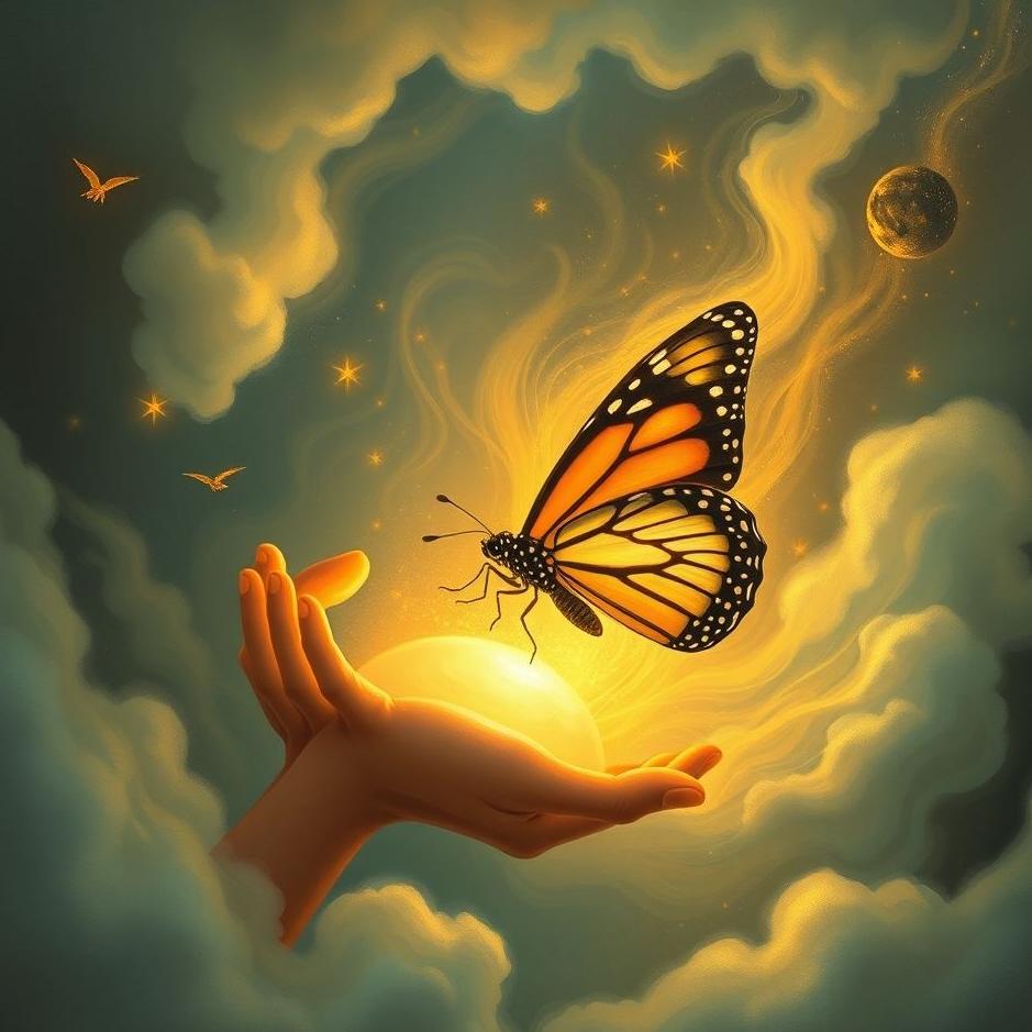 Dream : Giving birth to a butterfly in a dream