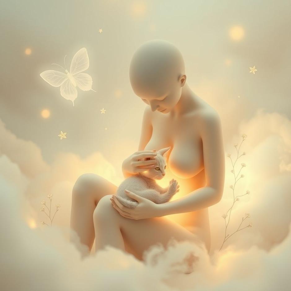 Dream : Giving birth to a cat in a dream