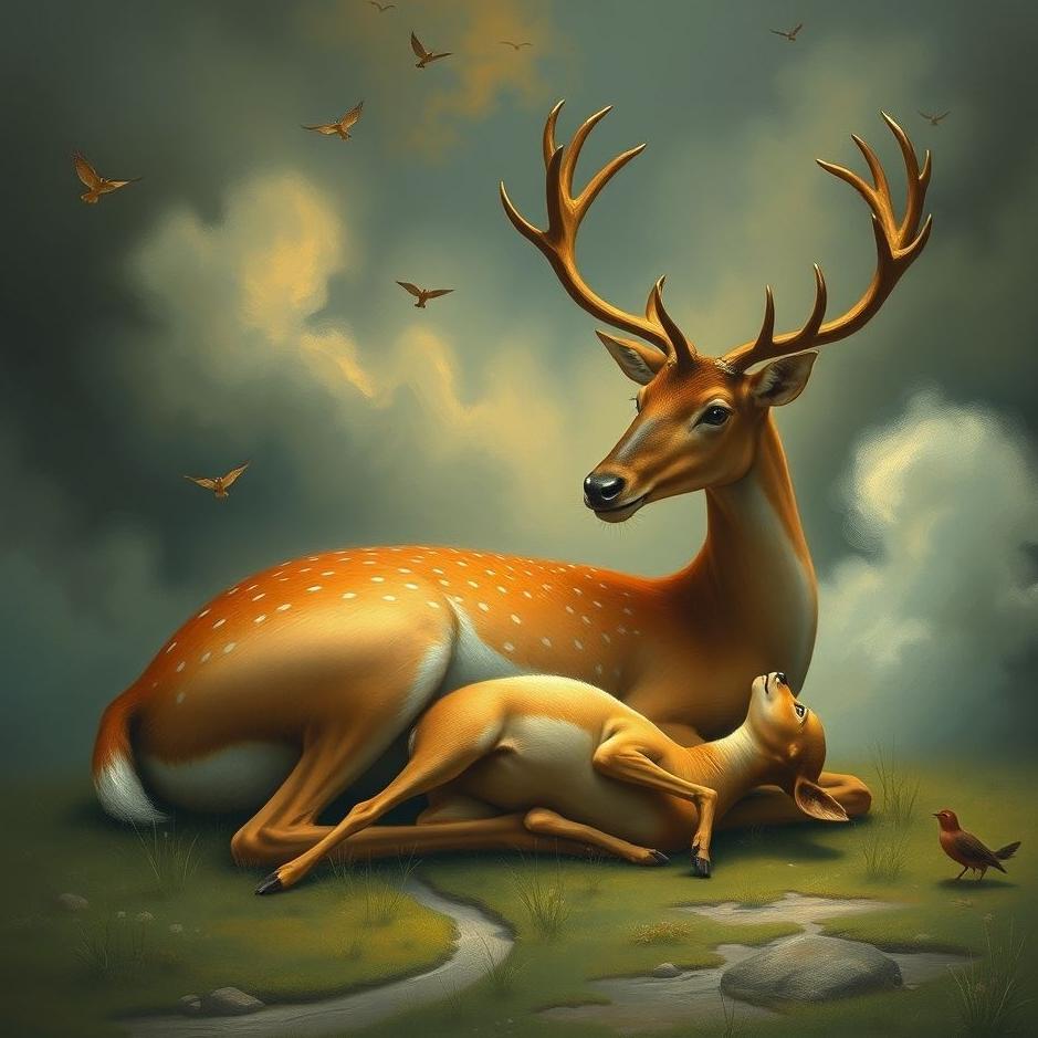 Dream Dictionary : Giving birth to a deer in a dream