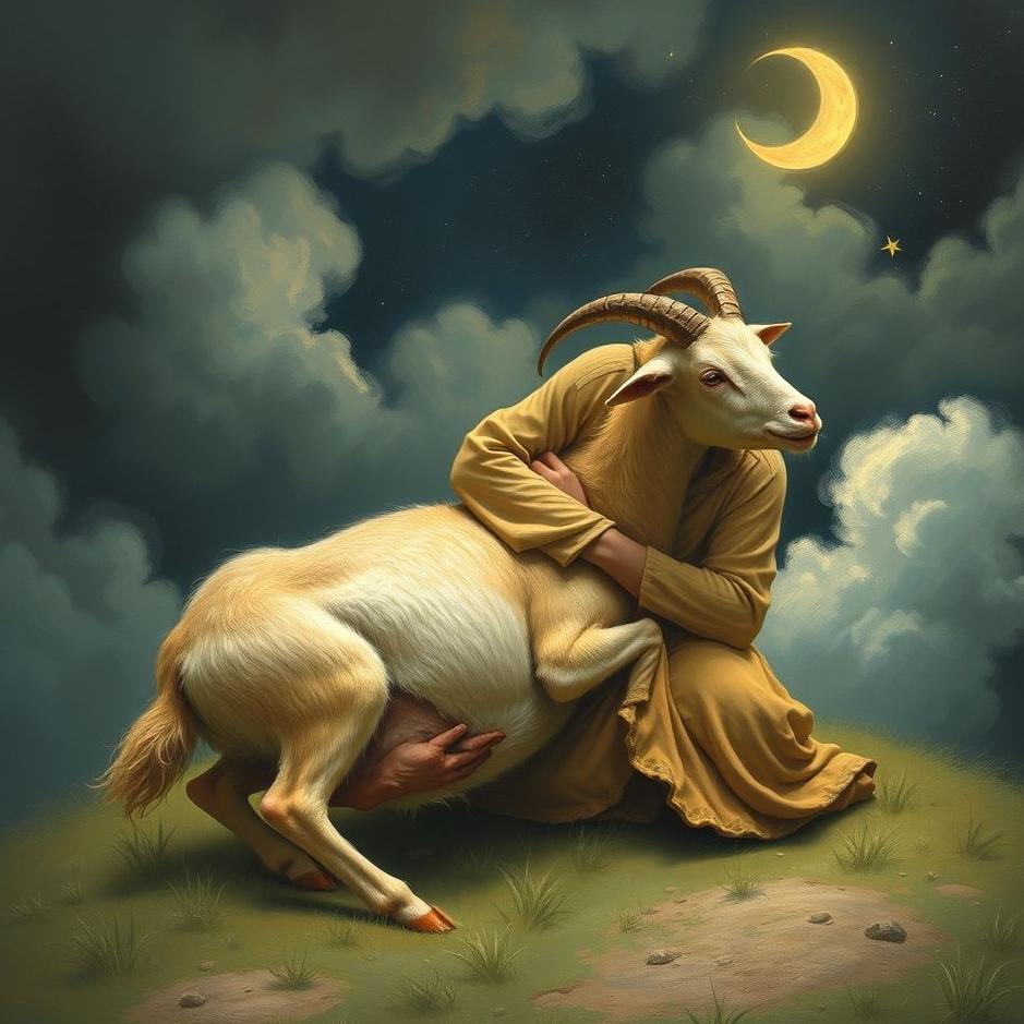 Dream : Giving birth to a goat in a dream