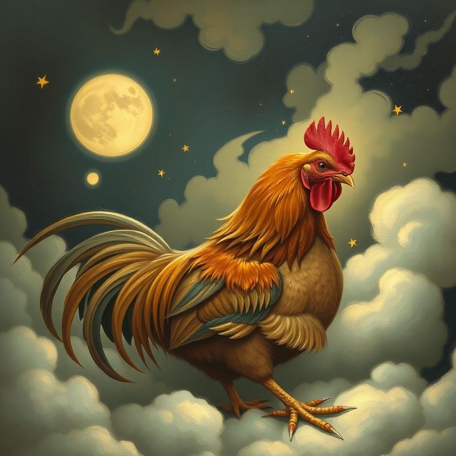 Dream : Giving birth to a rooster in a dream