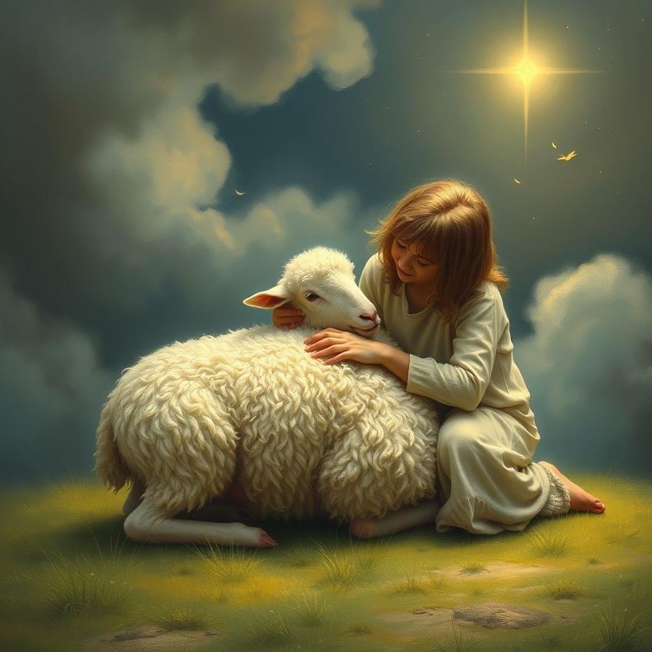 Dream : Giving birth to a sheep in a dream