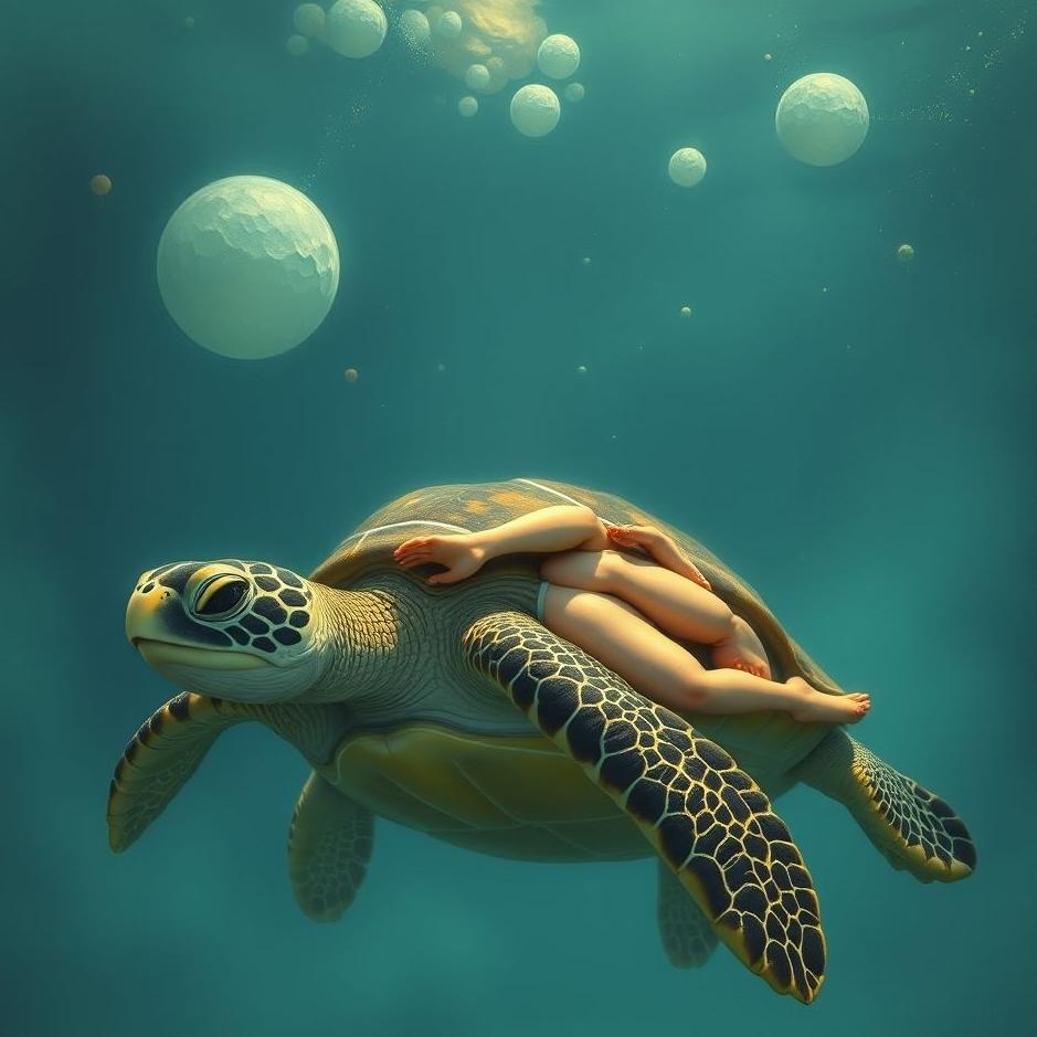 Dream : Giving birth to a turtle in a dream