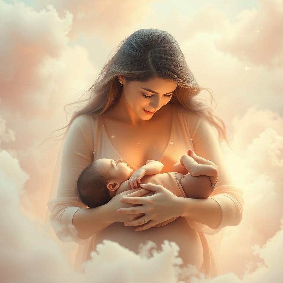 Dream : Giving birth to and breastfeeding a boy in a dream