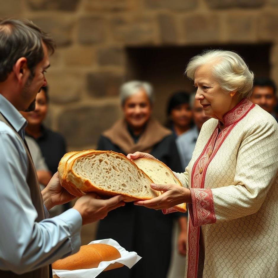 Dream : Giving bread to the prime minister