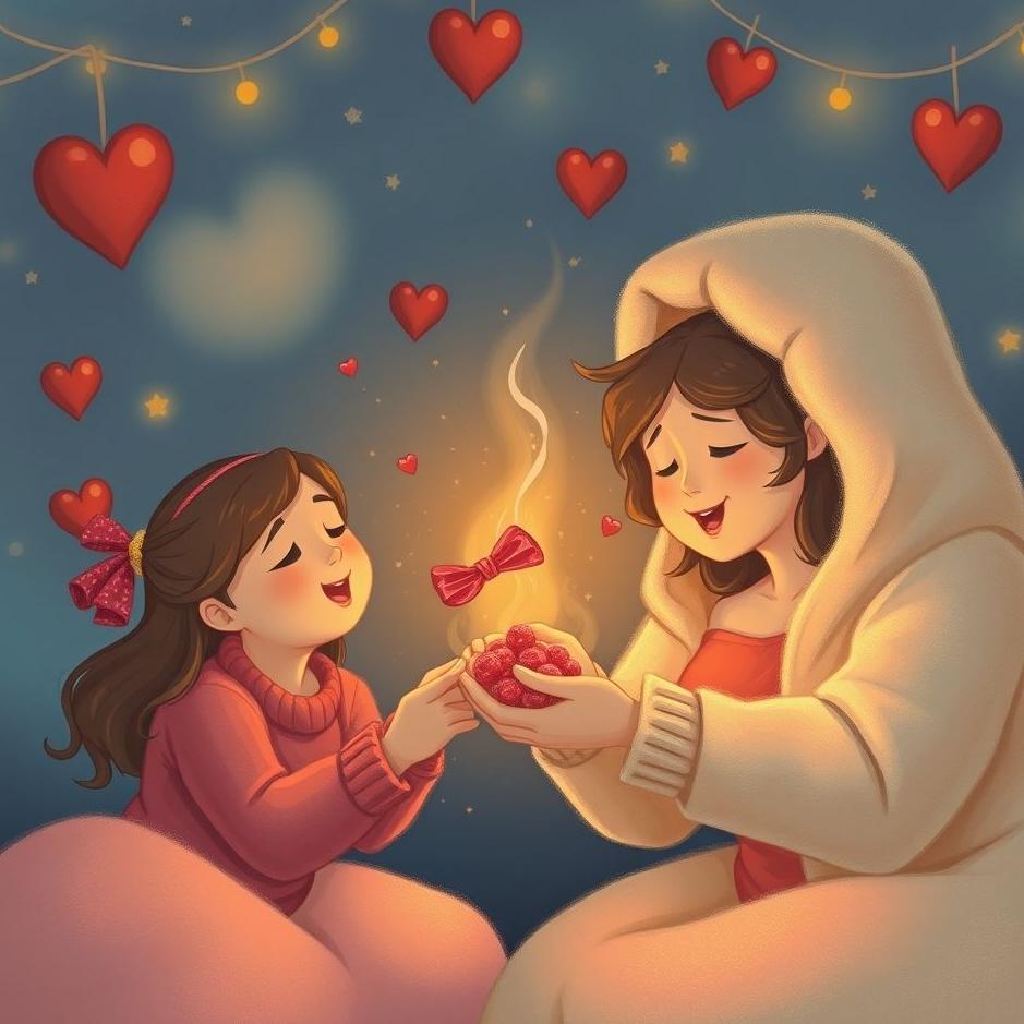 Dream : Giving candy to your loved one in a dream