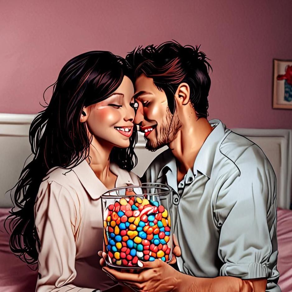 Dream : Giving candy to your lover in a dream