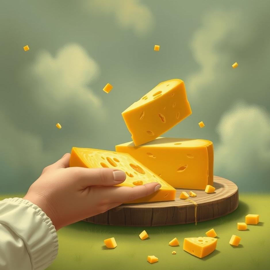Dream : Giving cheese in a dream