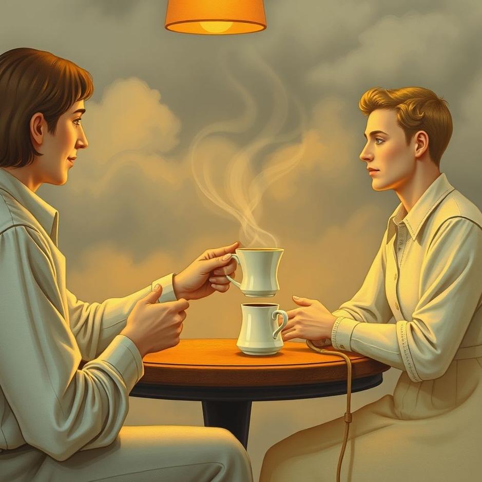 Dream : Giving coffee to a guest in a dream