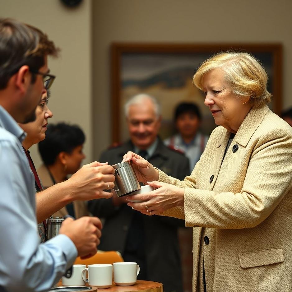 Dream Dictionary : Giving coffee to prime minister