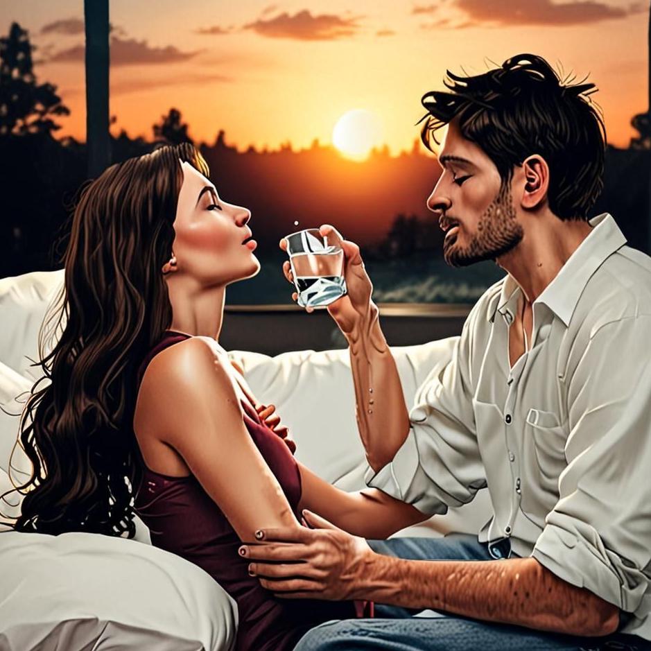 Dream : Giving cold water to your spouse in a dream