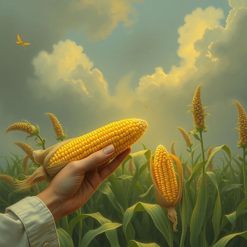 Dream : Giving corn in a dream