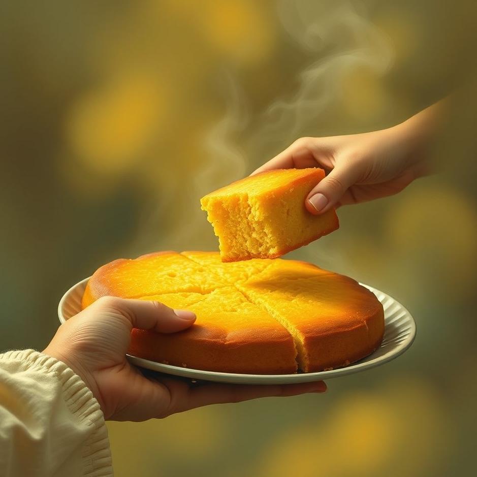 Dream : Giving cornbread in a dream