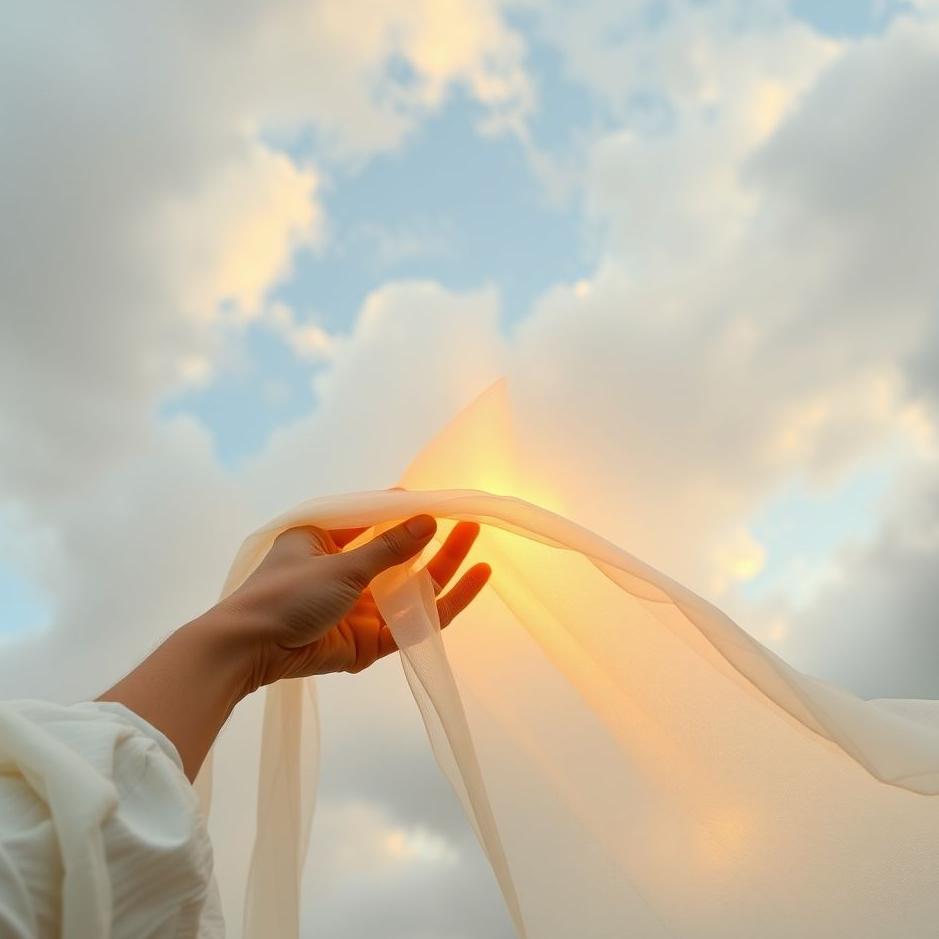 Dream : Giving fabric in a dream