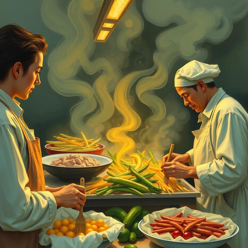 Dream : Giving food at work in a dream