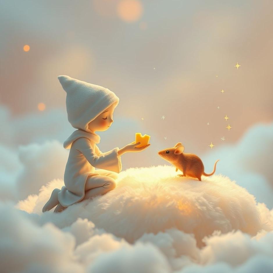 Dream : Giving food to a mouse in a dream