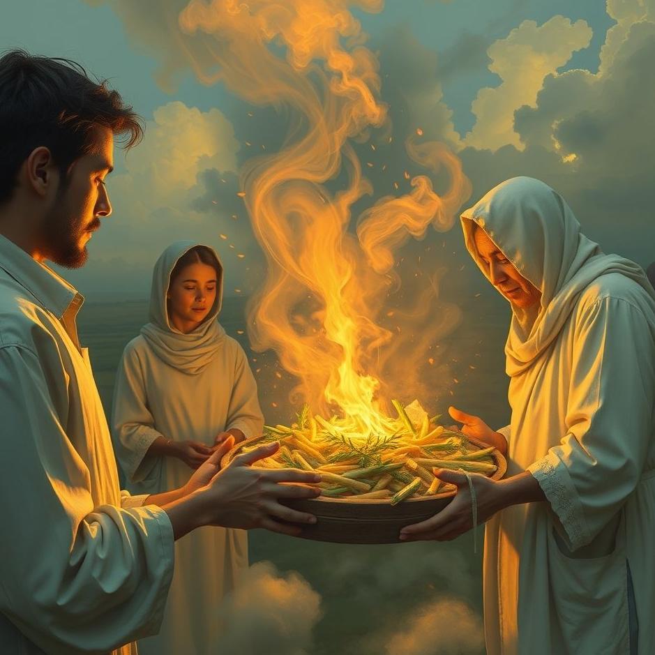 Dream : Giving food to people in a dream