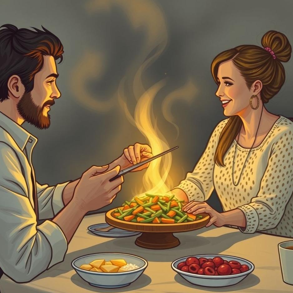 Dream : Giving food to your spouse in a dream