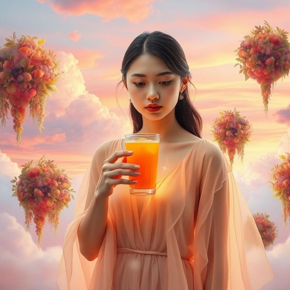 Dream : Giving fruit juice in a dream