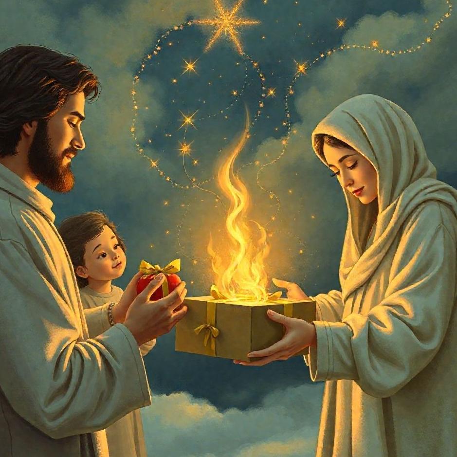 Dream : Giving gifts to people in a dream