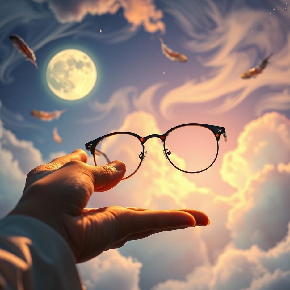 Dream : Giving glasses in a dream