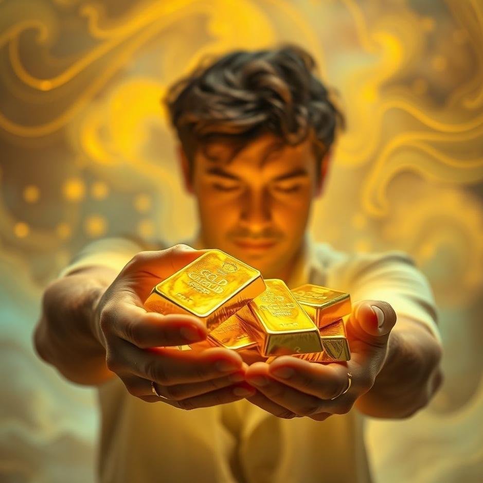 Dream : Giving gold bullion in a dream