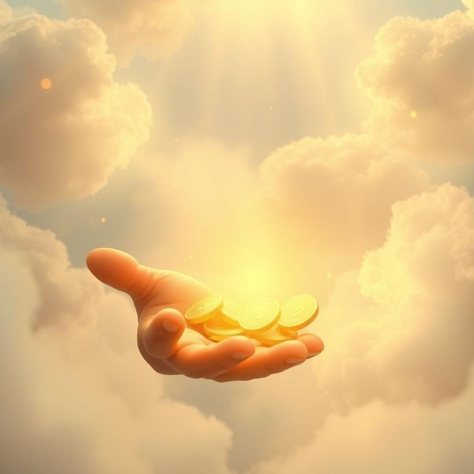 Dream : Giving gold in a dream