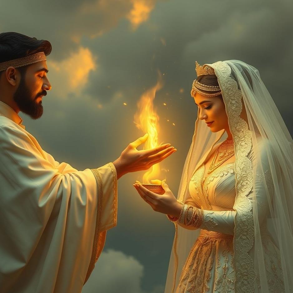 Dream : Giving gold to the bride in a dream